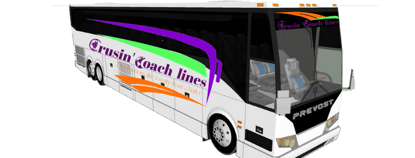 Crusin' Coach Lines bus preview